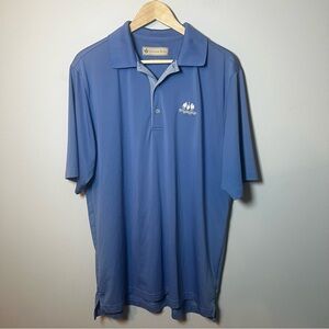 Donald Ross Golf Polo Men’s Large Blue Sportswear Shirt ~ Monroe Golf Club